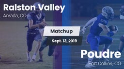 Matchup: Ralston Valley High vs. Poudre  2019