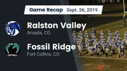 Recap: Ralston Valley  vs. Fossil Ridge  2019