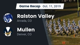 Recap: Ralston Valley  vs. Mullen  2019