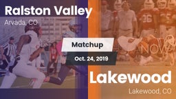 Matchup: Ralston Valley High vs. Lakewood  2019