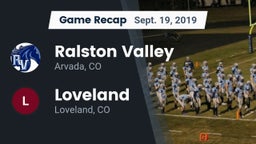 Recap: Ralston Valley  vs. Loveland  2019