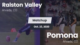 Matchup: Ralston Valley High vs. Pomona  2020