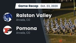 Recap: Ralston Valley  vs. Pomona  2020