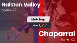 Matchup: Ralston Valley High vs. Chaparral  2020