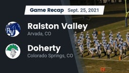 Recap: Ralston Valley  vs. Doherty  2021