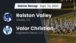 Recap: Ralston Valley  vs. Valor Christian  2022