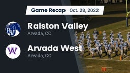 Recap: Ralston Valley  vs. Arvada West  2022