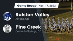 Recap: Ralston Valley  vs. Pine Creek  2023