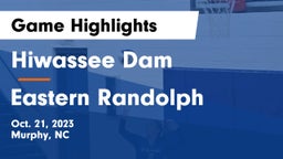Hiwassee Dam  vs Eastern Randolph Game Highlights - Oct. 21, 2023