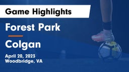 Forest Park  vs Colgan  Game Highlights - April 20, 2023