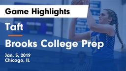 Taft  vs Brooks College Prep Game Highlights - Jan. 5, 2019