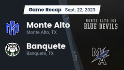 Recap: Monte Alto  vs. Banquete  2023