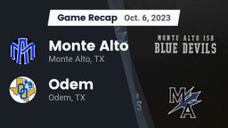Recap: Monte Alto  vs. Odem  2023
