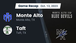 Recap: Monte Alto  vs. Taft  2023