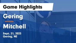 Gering  vs Mitchell  Game Highlights - Sept. 21, 2023