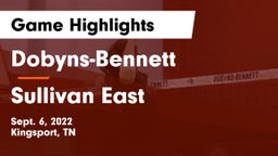 Dobyns-Bennett  vs Sullivan East  Game Highlights - Sept. 6, 2022