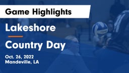 Lakeshore  vs Country Day Game Highlights - Oct. 26, 2022