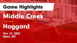 Middle Creek  vs Hoggard  Game Highlights - Oct. 27, 2022