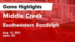Middle Creek  vs Southwestern Randolph  Game Highlights - Aug. 12, 2023