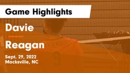 Davie  vs Reagan  Game Highlights - Sept. 29, 2022