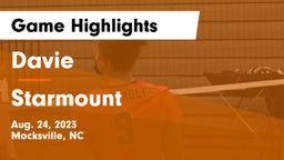 Davie  vs Starmount Game Highlights - Aug. 24, 2023