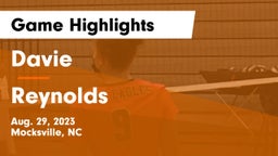 Davie  vs Reynolds  Game Highlights - Aug. 29, 2023