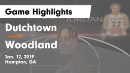 Dutchtown  vs Woodland  Game Highlights - Jan. 12, 2019