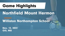 Northfield Mount Hermon  vs Williston Northampton School Game Highlights - Nov. 12, 2022