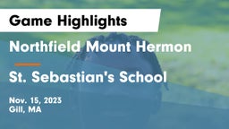 Northfield Mount Hermon  vs St. Sebastian's School Game Highlights - Nov. 15, 2023
