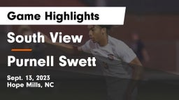 South View 	 vs Purnell Swett  Game Highlights - Sept. 13, 2023