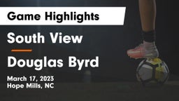 South View  vs Douglas Byrd  Game Highlights - March 17, 2023