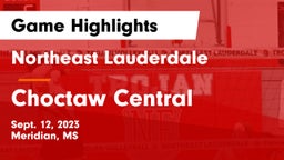 Northeast Lauderdale  vs Choctaw Central  Game Highlights - Sept. 12, 2023