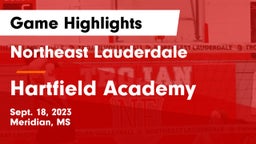 Northeast Lauderdale  vs Hartfield Academy  Game Highlights - Sept. 18, 2023