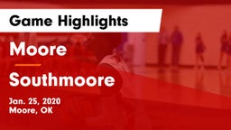 Moore  vs Southmoore  Game Highlights - Jan. 25, 2020