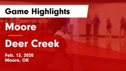 Moore  vs Deer Creek  Game Highlights - Feb. 13, 2020
