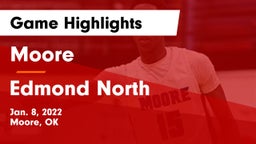 Moore  vs Edmond North  Game Highlights - Jan. 8, 2022