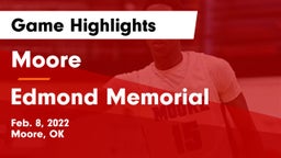 Moore  vs Edmond Memorial  Game Highlights - Feb. 8, 2022