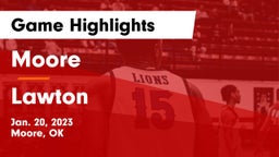 Moore  vs Lawton   Game Highlights - Jan. 20, 2023