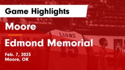 Moore  vs Edmond Memorial  Game Highlights - Feb. 7, 2023