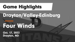 Drayton/Valley-Edinburg  vs Four Winds  Game Highlights - Oct. 17, 2022