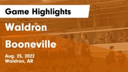 Waldron  vs Booneville  Game Highlights - Aug. 25, 2022