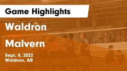 Waldron  vs Malvern  Game Highlights - Sept. 8, 2022