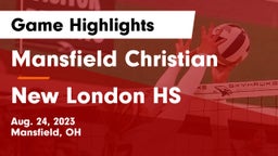 Mansfield Christian  vs New London HS Game Highlights - Aug. 24, 2023