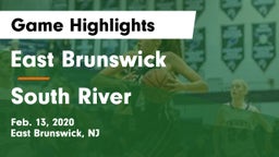 East Brunswick  vs South River  Game Highlights - Feb. 13, 2020