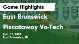 East Brunswick  vs Piscataway Vo-Tech  Game Highlights - Feb. 17, 2020