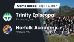 Recap: Trinity Episcopal  vs. Norfolk Academy 2017