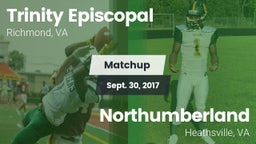 Matchup: Trinity Episcopal vs. Northumberland  2017