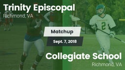 Matchup: Trinity Episcopal vs. Collegiate School 2018