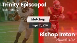 Matchup: Trinity Episcopal vs. Bishop Ireton  2018