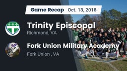 Recap: Trinity Episcopal  vs. Fork Union Military Academy 2018